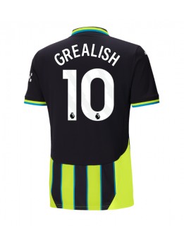 Manchester City Jack Grealish #10 Auswärtstrikot 2024-25 Kurzarm